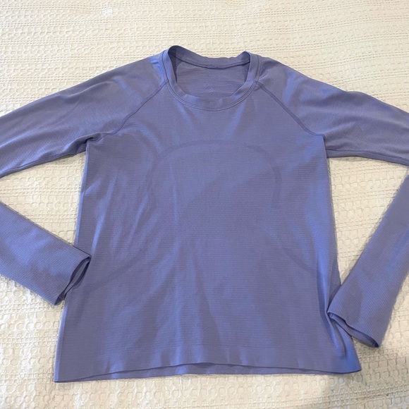 lululemon athletica Tops - Like NEW Lululemon Purple Long Sleeve Top